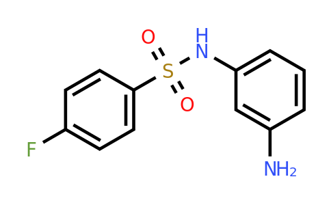 436089-66-6 | N-(3-Aminophenyl)-4-fluorobenzenesulfonamide