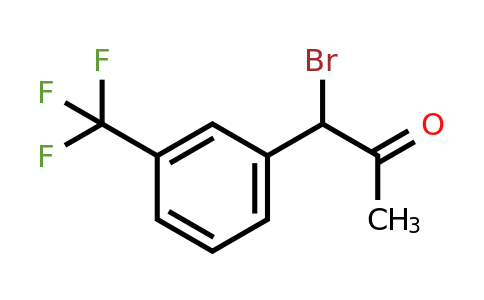 439146-00-6 | 1-Bromo-1-(3-(trifluoromethyl)phenyl)propan-2-one