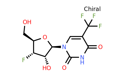 439579-21-2 | 1-((2R,3S,4S,5R)-4-Fluoro-3-hydroxy-5-(hydroxymethyl)tetrahydrofuran-2-yl)-5-(trifluoromethyl)pyrimidine-2,4(1H,3H)-dione