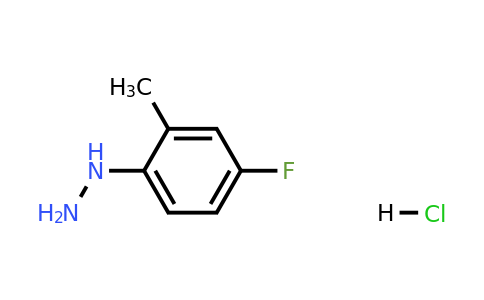 439863-62-4 | (4-Fluoro-2-methylphenyl)hydrazine hydrochloride