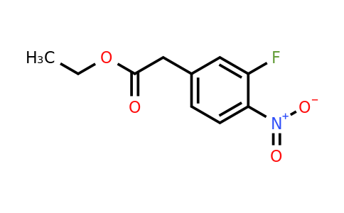 441713-85-5 | Ethyl 2-(3-fluoro-4-nitrophenyl)acetate