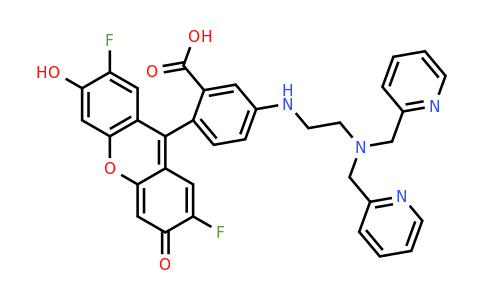 443302-08-7 | 5-({2-[Bis(2-Pyridinylmethyl)Amino]Ethyl}Amino)-2-(2,7-Difluoro-6-Hydroxy-3-Oxo-3H-Xanthen-9-ylBenzoic Acid