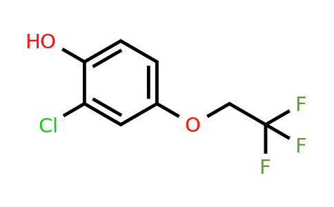 444341-80-4 | 2-Chloro-4-(2,2,2-trifluoroethoxy)phenol