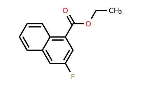 444913-44-4 | Ethyl 3-fluoronaphthalene-1-carboxylate
