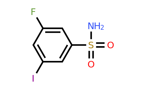452341-83-2 | 3-Fluoro-5-iodobenzenesulfonamide