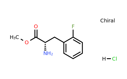 457654-69-2 | (S)-Methyl 2-amino-3-(2-fluorophenyl)propanoate hydrochloride