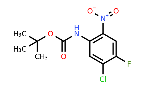 473547-10-3 | tert-Butyl (5-chloro-4-fluoro-2-nitrophenyl)carbamate