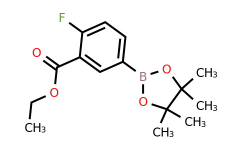 474710-54-8 | Ethyl 2-fluoro-5-(4,4,5,5-tetramethyl-1,3,2-dioxaborolan-2-yl)benzoate