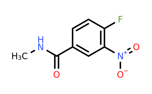 475216-25-2 | 4-Fluoro-N-methyl-3-nitrobenzamide