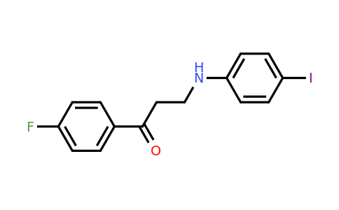 477320-55-1 | 1-(4-Fluorophenyl)-3-((4-iodophenyl)amino)propan-1-one