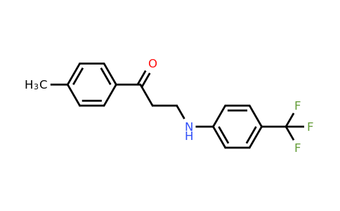 477334-19-3 | 1-(p-Tolyl)-3-((4-(trifluoromethyl)phenyl)amino)propan-1-one