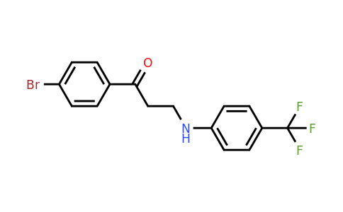 477334-28-4 | 1-(4-Bromophenyl)-3-((4-(trifluoromethyl)phenyl)amino)propan-1-one