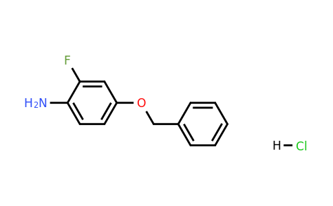 478014-34-5 | 4-Benzyloxy-2-fluoroaniline, HCl