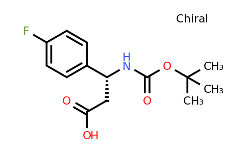 479064-94-3 | Boc-(R)-3-Amino-3-(4-fluoro-phenyl)-propionic acid