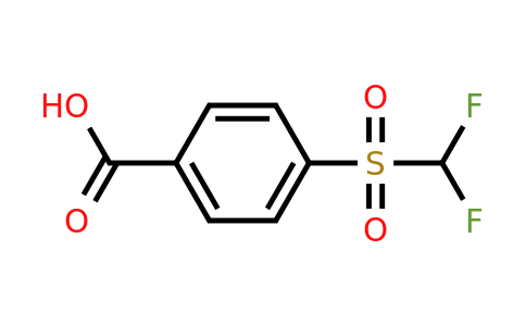 4837-22-3 | 4-((Difluoromethyl)sulfonyl)benzoic acid
