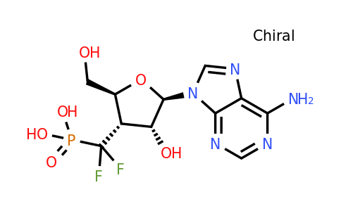 486404-25-5 | (((2S,3S,4R,5R)-5-(6-Amino-9H-purin-9-yl)-4-hydroxy-2-(hydroxymethyl)tetrahydrofuran-3-yl)difluoromethyl)phosphonic acid