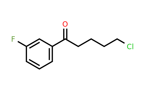 487058-73-1 | 5-Chloro-1-(3-fluorophenyl)-1-oxopentane