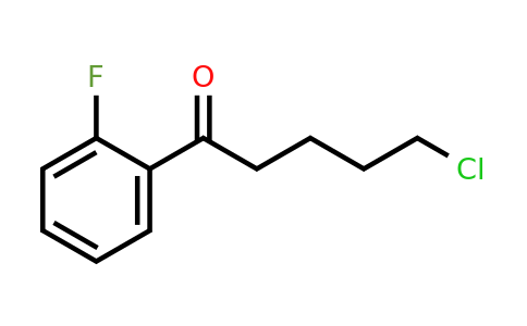 487058-75-3 | 5-Chloro-1-(2-fluorophenyl)-1-oxopentane