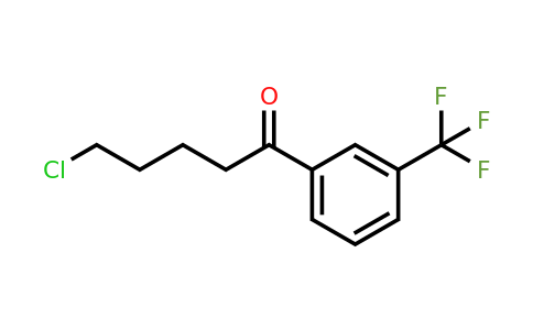 487058-80-0 | 5-Chloro-1-oxo-1-(3-trifluoromethylphenyl)pentane