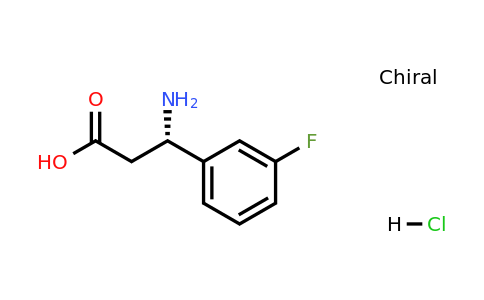 490034-80-5 | (S)-3-Amino-3-(3-fluorophenyl)propanoic acid hydrochloride