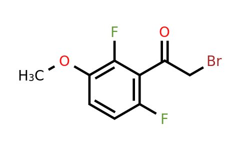 490038-73-8 | 2',6'-Difluoro-3'-methoxyphenacyl bromide