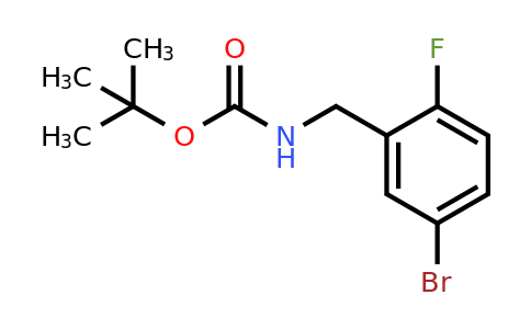 491836-84-1 | tert-Butyl 5-bromo-2-fluorobenzylcarbamate