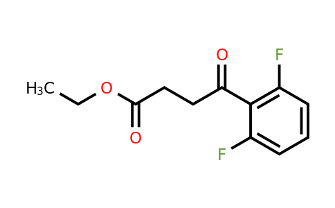 493004-53-8 | Ethyl 4-(2,6-difluorophenyl)-4-oxobutyrate