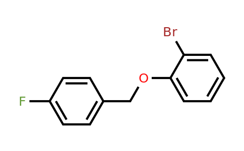 494772-43-9 | 1-Bromo-2-((4-fluorobenzyl)oxy)benzene