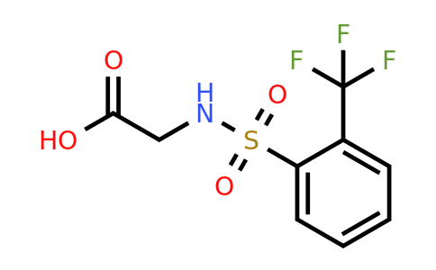 496026-17-6 | 2-(2-(Trifluoromethyl)phenylsulfonamido)acetic acid