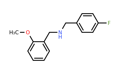 499997-38-5 | N-(4-Fluorobenzyl)-1-(2-methoxyphenyl)methanamine