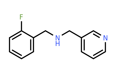 500221-74-9 | N-(2-Fluorobenzyl)-1-(pyridin-3-yl)methanamine