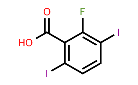 501433-03-0 | 3,6-Diiodo-2-fluorobenzoic acid