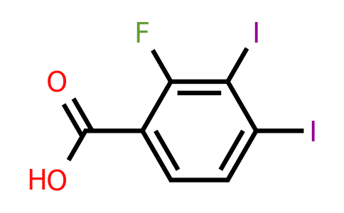 501433-12-1 | 3,4-Diiodo-2-fluorobenzoic acid