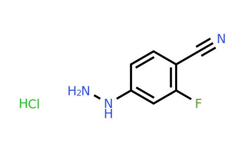 1-(4-Cyano-3-fluorophenyl)hydrazine hydrochloride