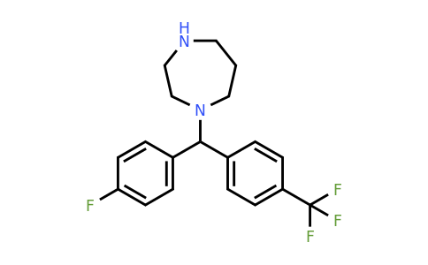 503807-36-1 | 1-((4-Fluorophenyl)[4-(trifluoromethyl)phenyl]methyl)-1,4-diazepane