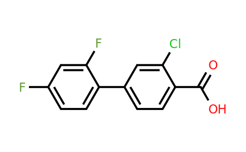 505082-89-3 | 3-Chloro-2',4'-difluoro-[1,1'-biphenyl]-4-carboxylic acid