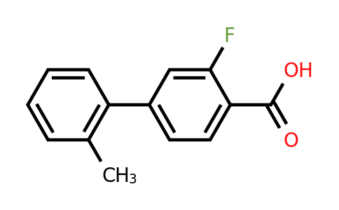 505082-98-4 | 3-Fluoro-2'-methyl-[1,1'-biphenyl]-4-carboxylic acid