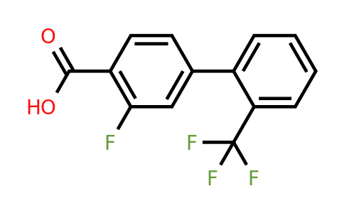 505083-00-1 | 2-Fluoro-4-(2-trifluoromethylphenyl)benzoic acid