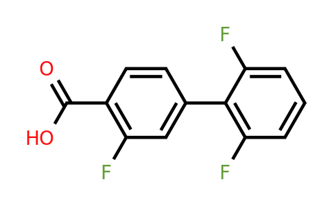 505083-03-4 | 4-(2,6-Difluorophenyl)-2-fluorobenzoic acid