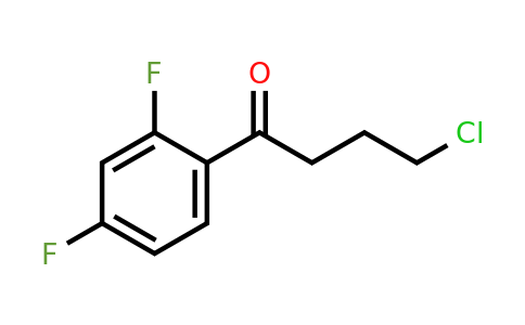 50528-16-0 | 4-Chloro-1-(2,4-difluorophenyl)butan-1-one