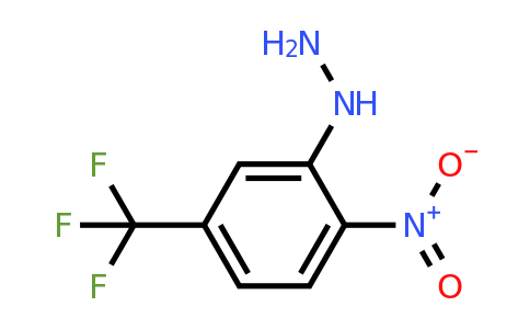 50707-84-1 | 1-(2-Nitro-5-(trifluoromethyl)phenyl)hydrazine