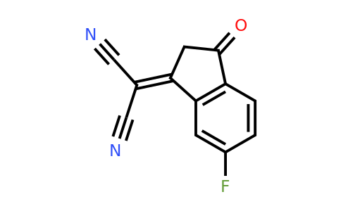 507484-54-0 | 2-(6-Fluoro-3-oxo-2,3-dihydro-1H-inden-1-ylidene)malononitrile