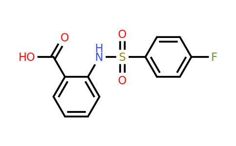 51012-30-7 | 2-(4-Fluorophenylsulfonamido)benzoic acid
