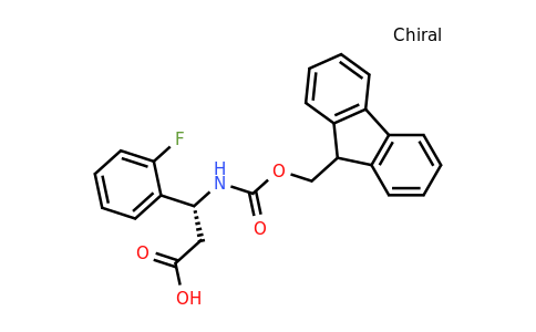 511272-50-7 | (R)-3-((((9H-Fluoren-9-yl)methoxy)carbonyl)amino)-3-(2-fluorophenyl)propanoic acid