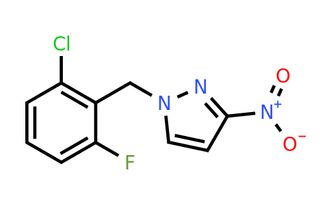 1-[(2-chloro-6-fluoro-phenyl)methyl]-3-nitro-pyrazole