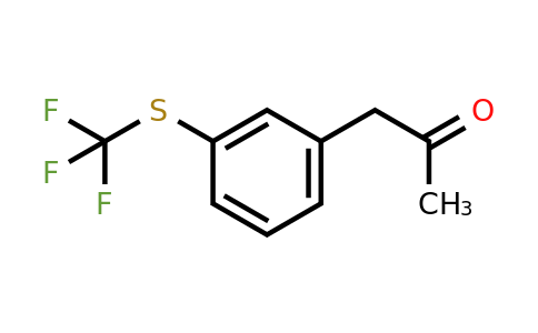 51748-25-5 | 1-(3-(Trifluoromethylthio)phenyl)propan-2-one