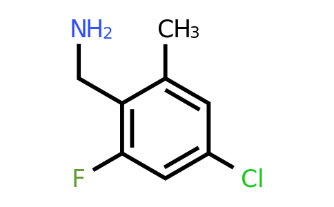 518357-45-4 | 4-Chloro-2-fluoro-6-methylbenzylamine