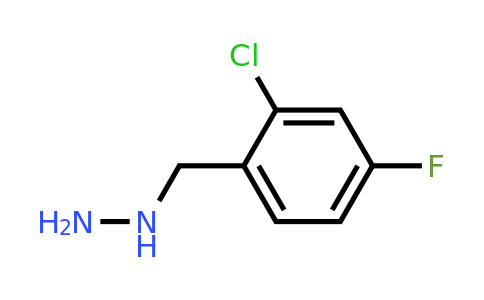 51860-05-0 | (2-Chloro-4-fluorobenzyl)hydrazine
