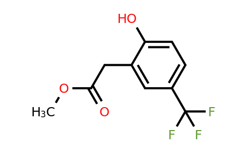 518978-08-0 | Methyl 2-hydroxy-5-(trifluoromethyl)phenylacetate