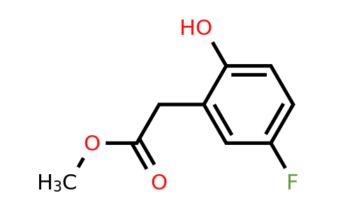 518979-13-0 | Methyl 5-fluoro-2-hydroxyphenylacetate